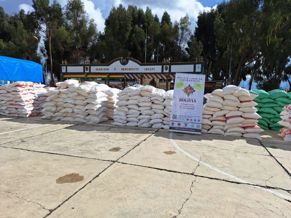 Operativos revelan que desabastecimiento de arroz y aceite se debe al acopio y desvío al contrabando