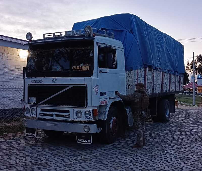 Comisan cuatro camiones que trasladaban aceite, azúcar, harina y fideo para el contrabando 