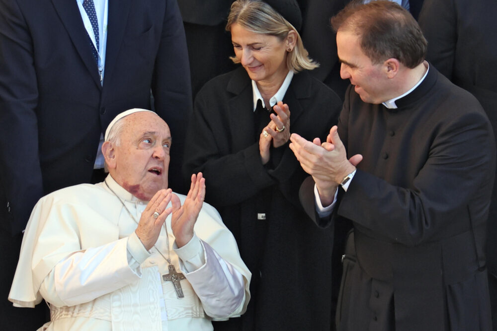 El papa Francisco en Ajaccio, en Córcega, el 15 de diciembre de 2024