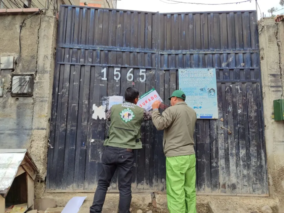 Uno de los operativos realizados por Senasag en 2023. Foto: Senasag