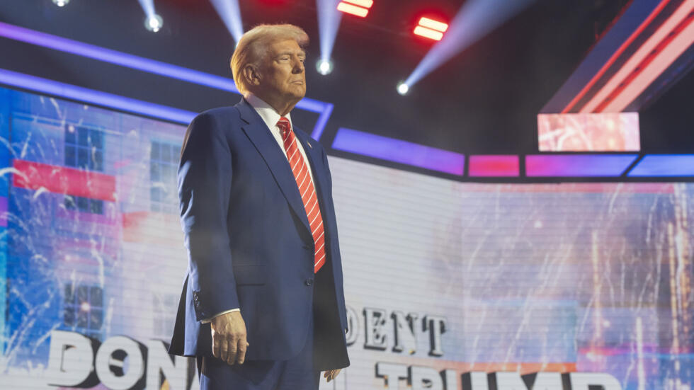 El presidente electo de EEUU, Donald Trump, en la conferencia AmericaFest en Phoenix, Arizona, el 22 de diciembre de 2024