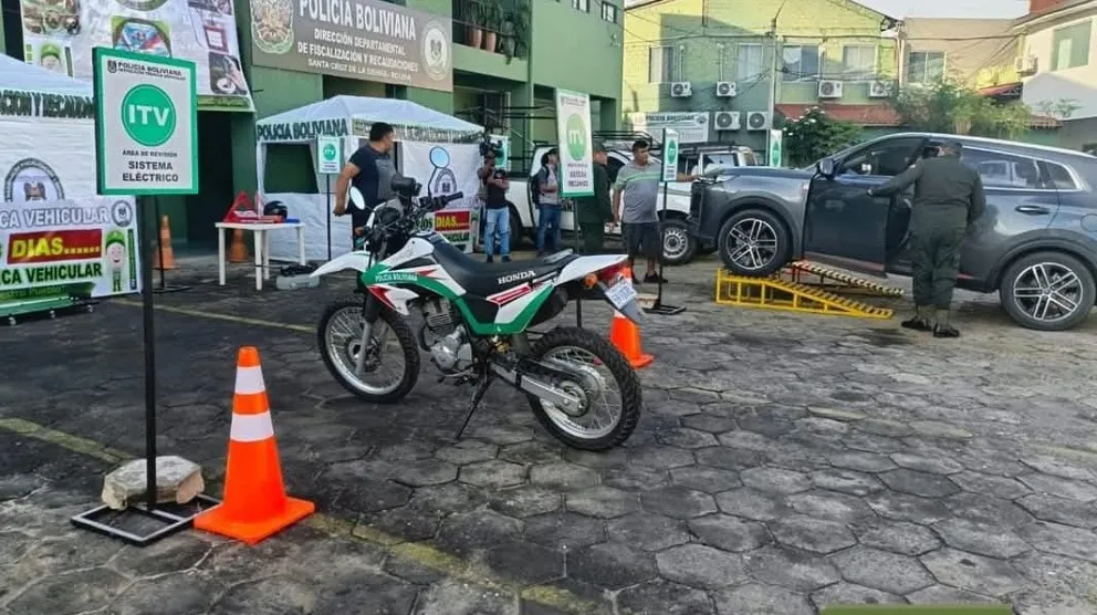 El plazo para la Inspección Técnica Vehicular vence este viernes 30 de noviembre. Foto: Frecuencia Policial Santa Cruz