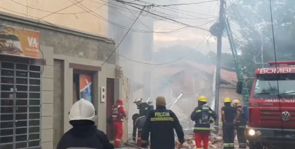 La acumulación de gas provocó explosión en oficinas del Ministerio de Trabajo 