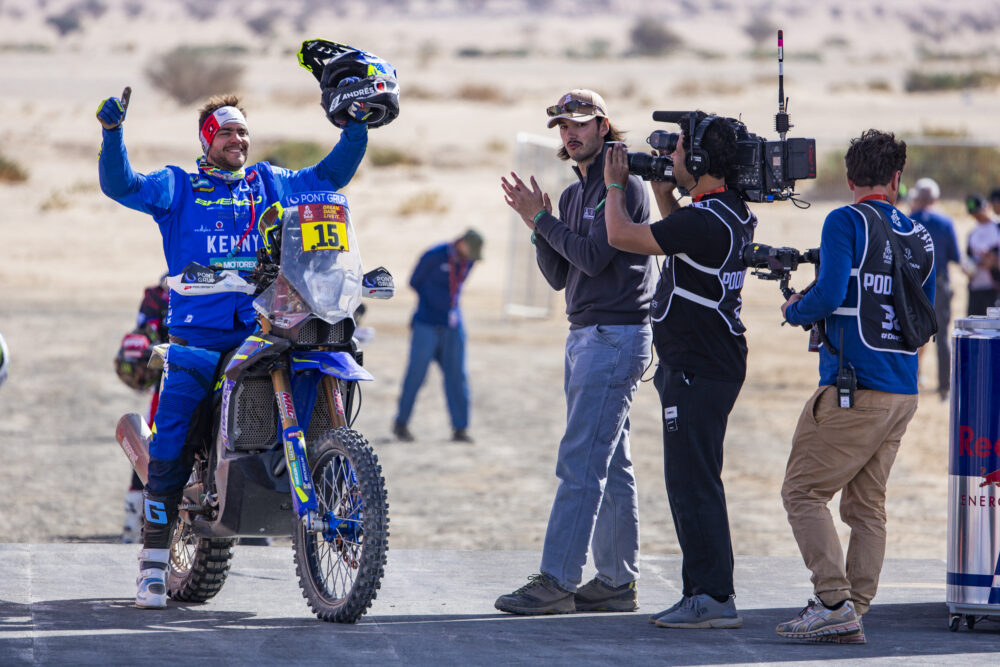 Lorenzo Santolino ha logrado hoy su primera victoria de etapa en un Dakar.