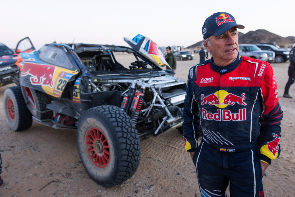 Carlos Sainz, piloto del Dakar en 2025.