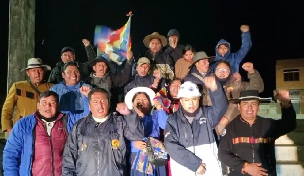 Dirigentes que lideran la llamada Marcha por la vida. Foto: captura RKC