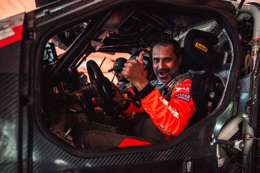 Al-Attiyah se quedó con la miel del récord de victorias en los labos&nbsp;