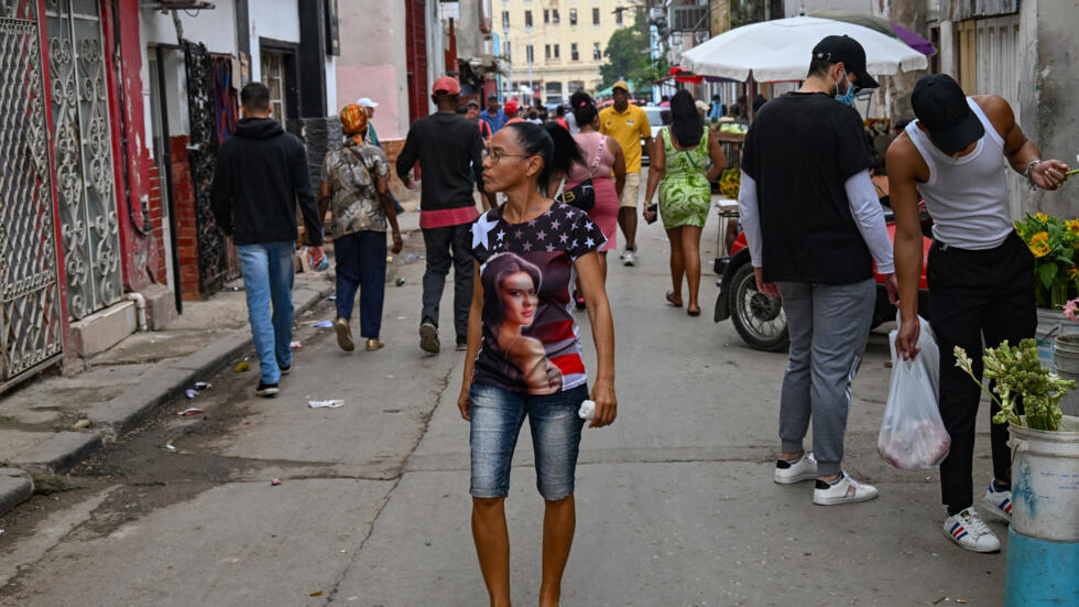 Una calle de La Habana, en una imagen del 14 de enero de 2025