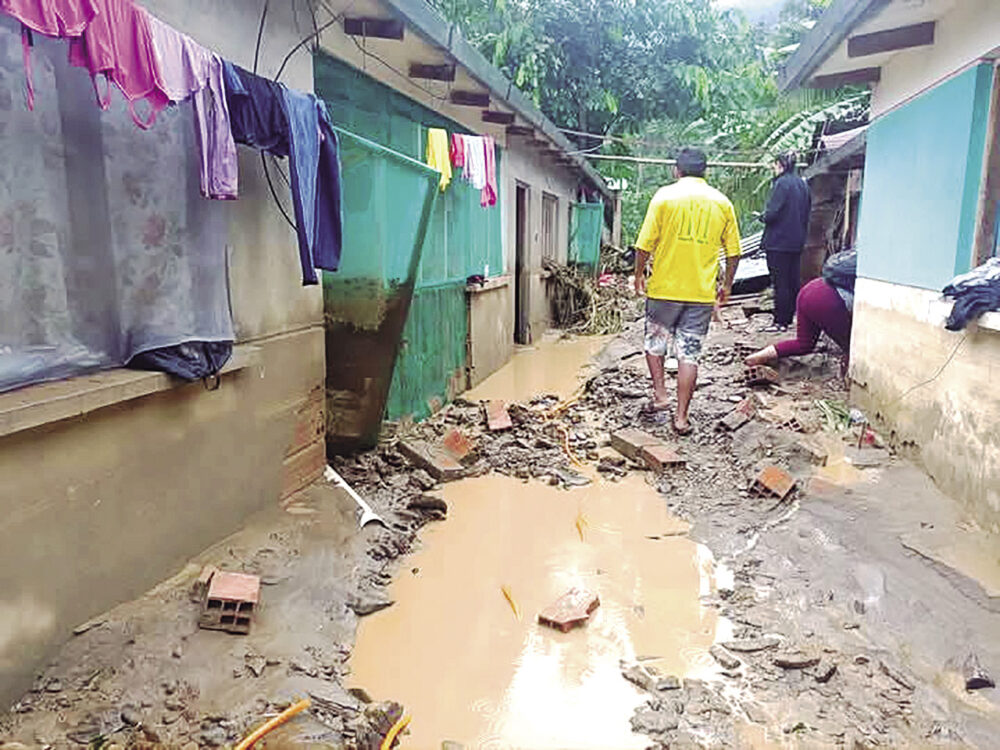 Daños causados por las lluvias en el país