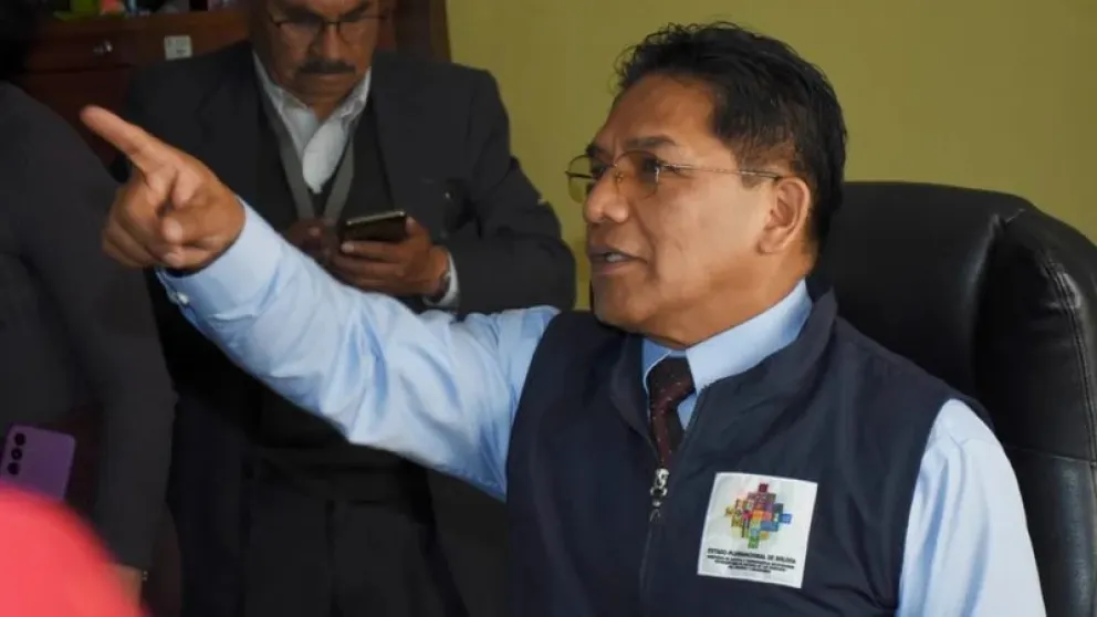 El Viceministro de Defensa de los Derechos del Usuario y Consumidor de Bolivia, Jorge Silva Foto: APG