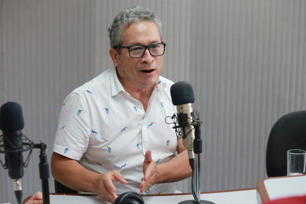 El analista Gustavo Pedraza habló sobre el proceso electoral. Foto: Fuad Landivar