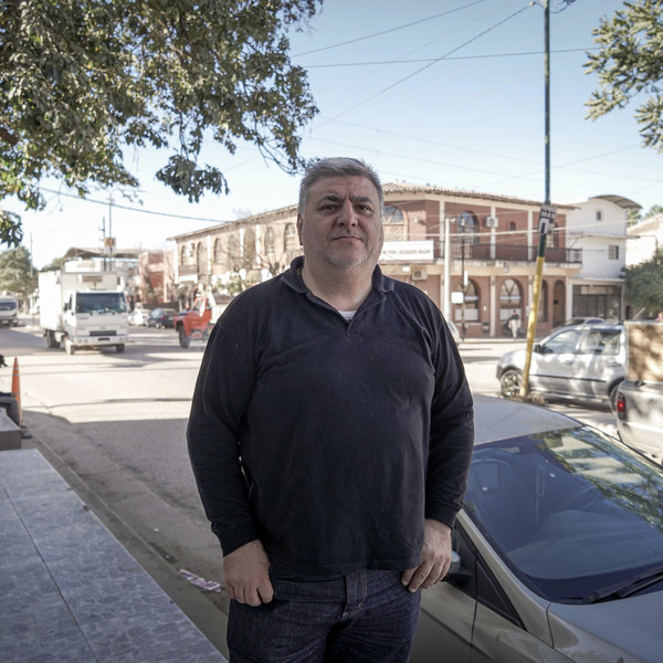 Adrián Zigarán, interventor de Aguas Blancas. Salvador Mazza provincia Salta 14/06/2023 Foto: Rafael Mario Quinteros - FTP CLARIN MRQ-03320.JPG Z