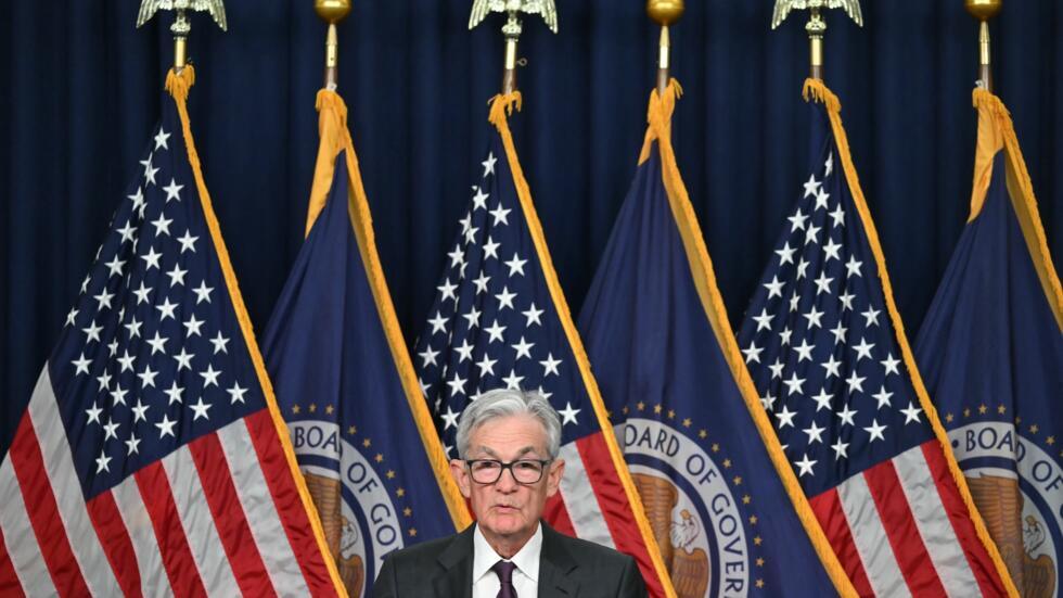 Jerome Powell, presidente de la Reserva Federal (el banco central de EEUU), habla durante una rueda de prensa el 29 de enero de 2025 en Washington