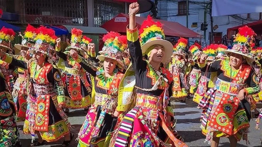 Tinkus Puros de la UMSA. Foto: RRSS