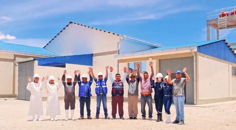 Planta procesadora de carne de llama a punto de entrar en operaciones, creará un polo de desarrollo en Oruro 