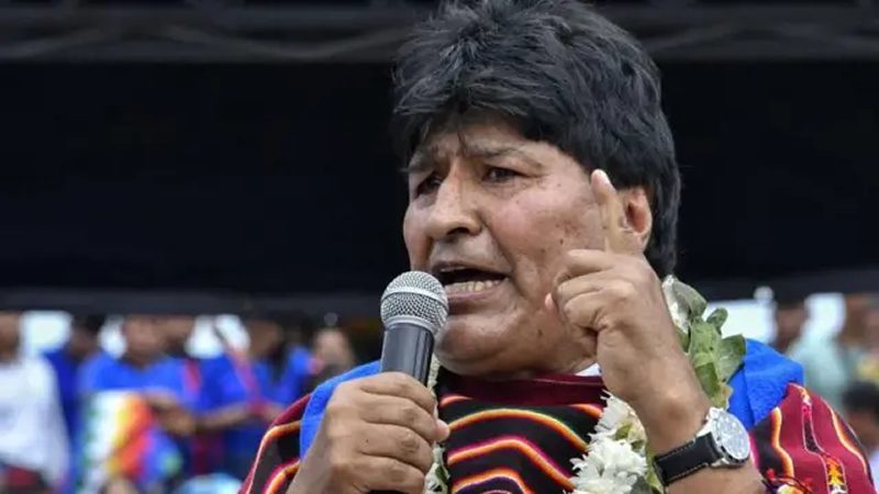 Evo Morales, expresidente de Bolivia. Foto. Internet 