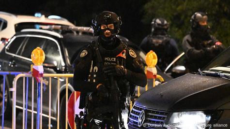 Policía tras tiroteo en Bruselas, en 2023. Imagen de archivo.