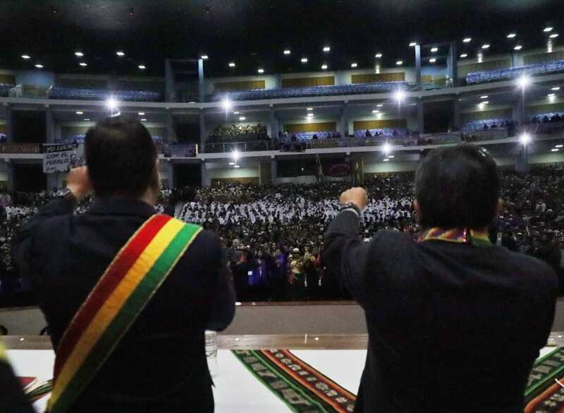 Presidente Arce participa en la Sesión de Honor por el aniversario de Oruro