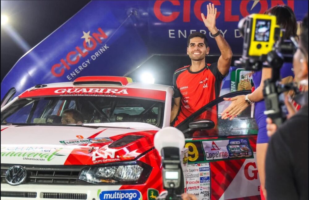 Aguilera es el campeón nacional y departamental de rally