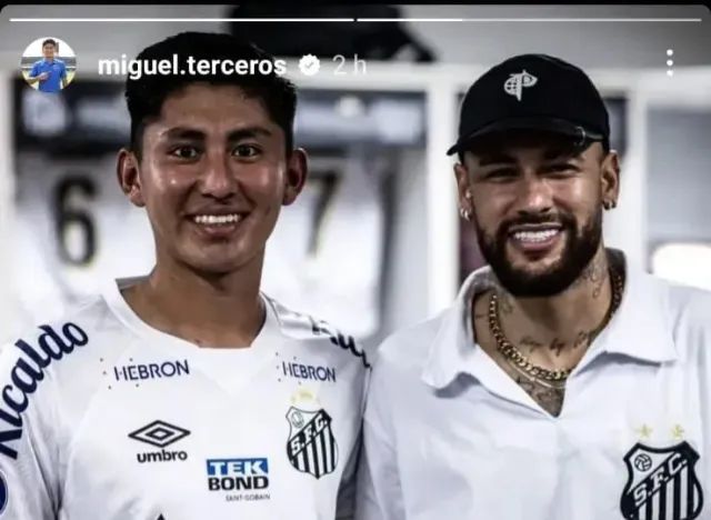 Miguelito y Neymar