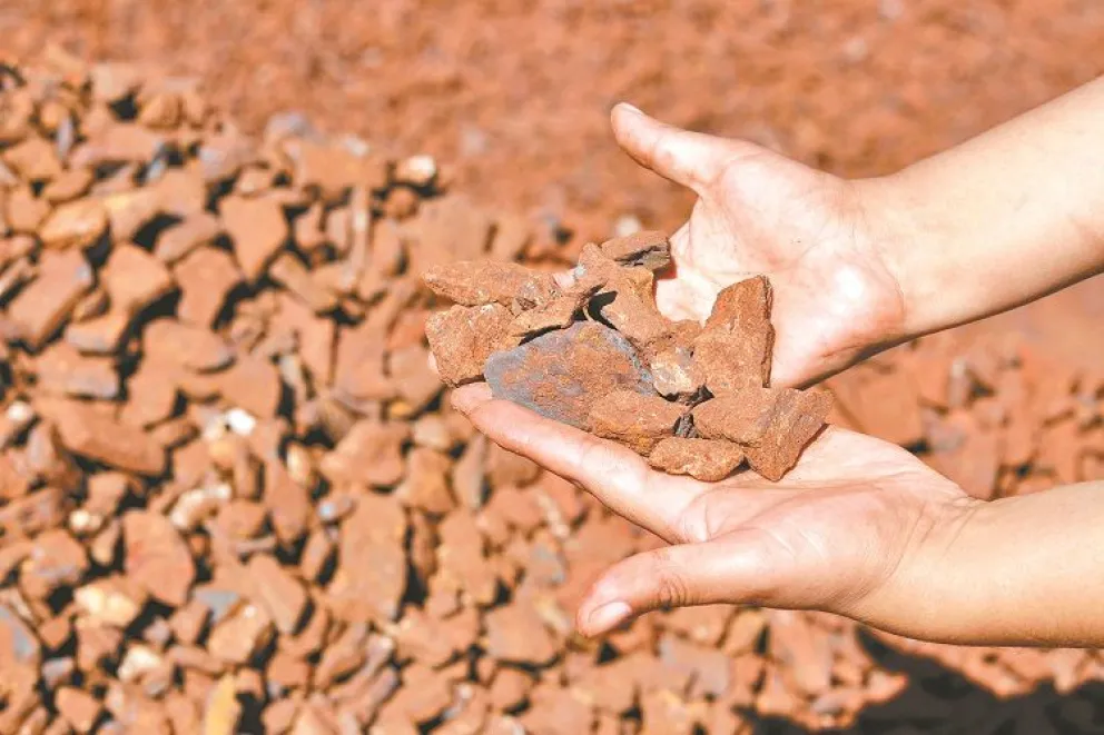 El hierro del Mutún será industrializado, tras décadas de espera. Foto: ESM