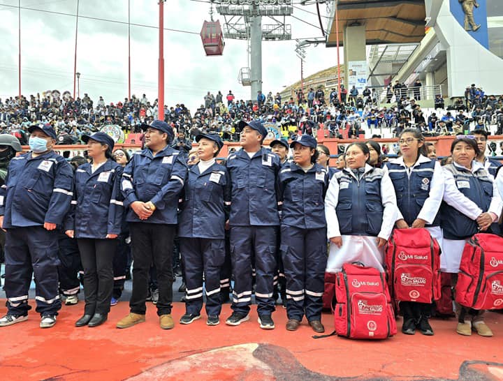 Salud despliega personal de 15 programas para atender a la población en el Carnaval del Bicentenario