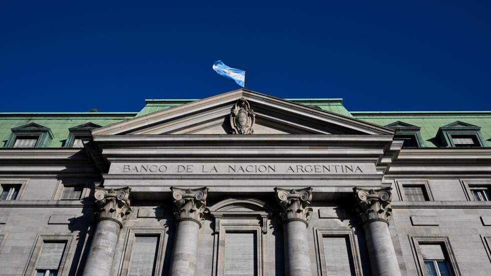 La sede del Banco de la Nación Argentina, en Buenos Aires, en una imagen del 20 de febrero de 2025