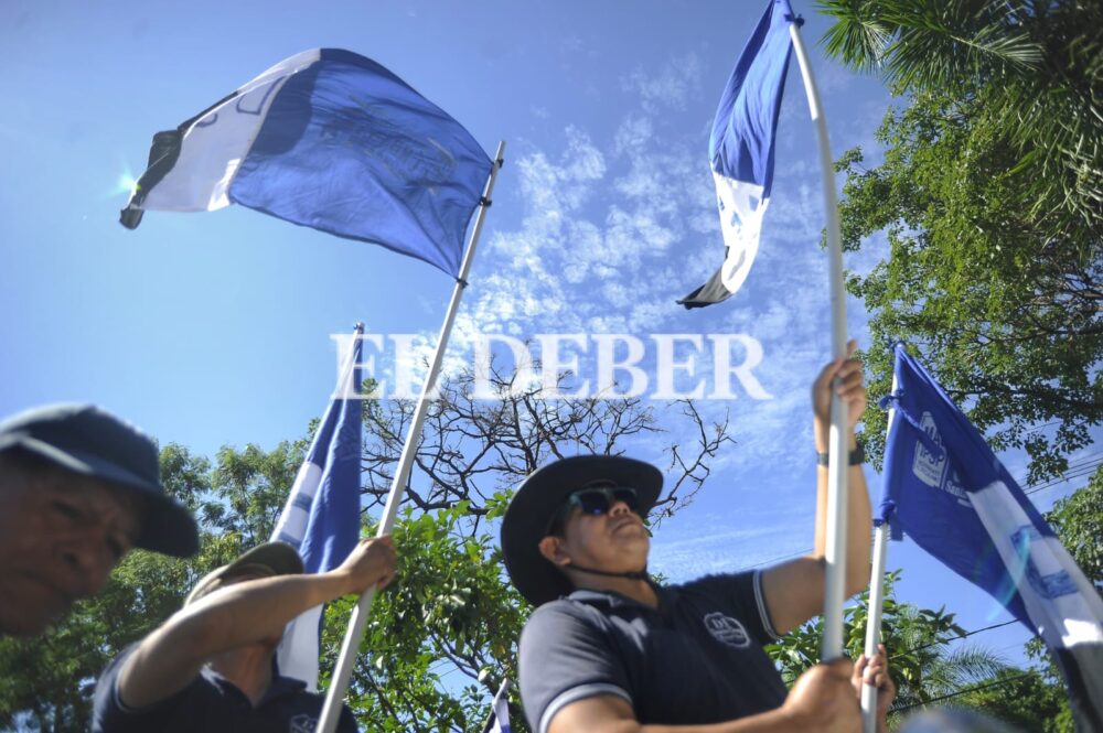 Caravana del MAS/Foto: Enrique Canedo