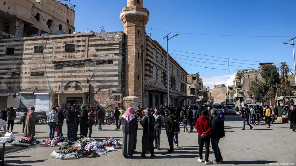 Sitios del Patrimonio de la Humanidad en Palmira, Siria, destruidos en parte por la organización terrorista EI.