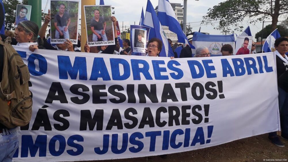 Protesta de las Madres de Abril en Nicaragua. (2018).