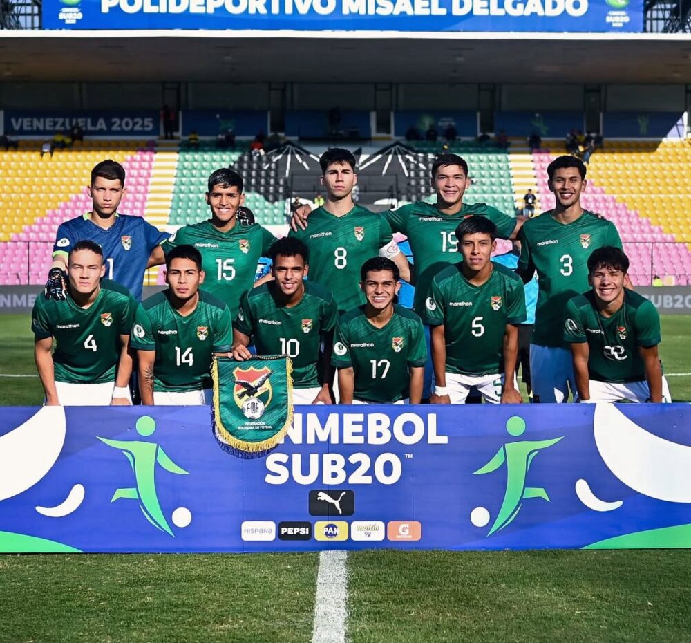 La Sub-20 que jugó el Sudamericano en Colombia