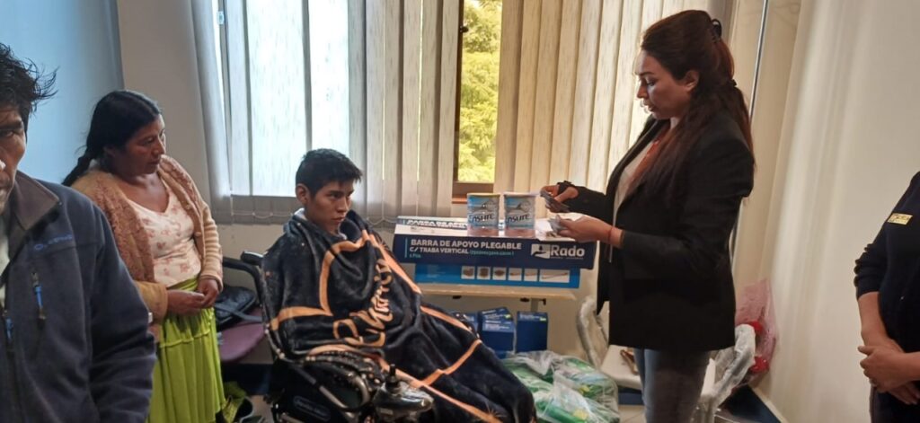 John Jairo Cuéllar, el soldado que terminó parapléjico luego de que le cayó el techo en un cuartel. / Foto: Ministerio de Defensa.