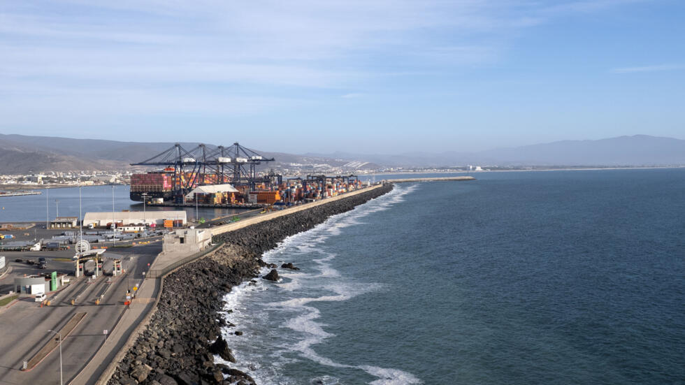 El puerto de Ensenada, en el estado mexicano de Baja California, en una imagen del 4 de marzo de 2025