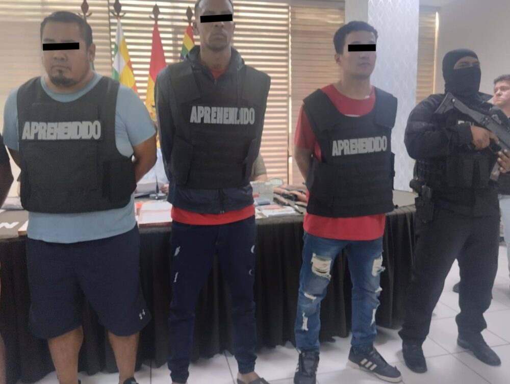 Atracadores detenidos