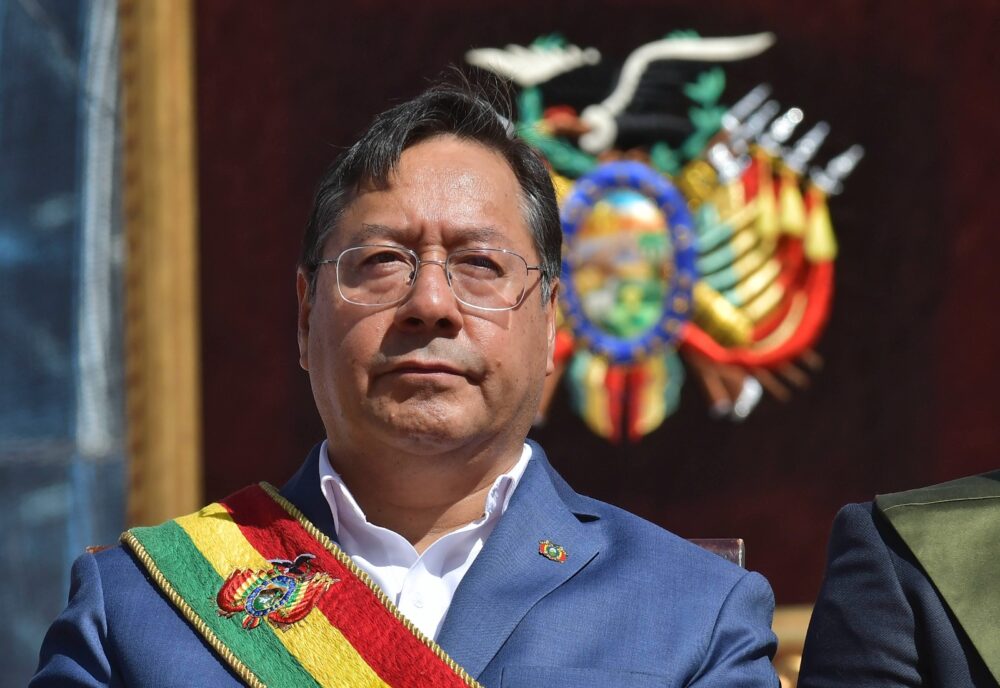 Luis Arce, presidente de Bolivia /Foto: APG