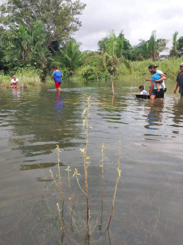 Alerta en Reyes, el COEM define estrategias ante posible desborde del río Beni