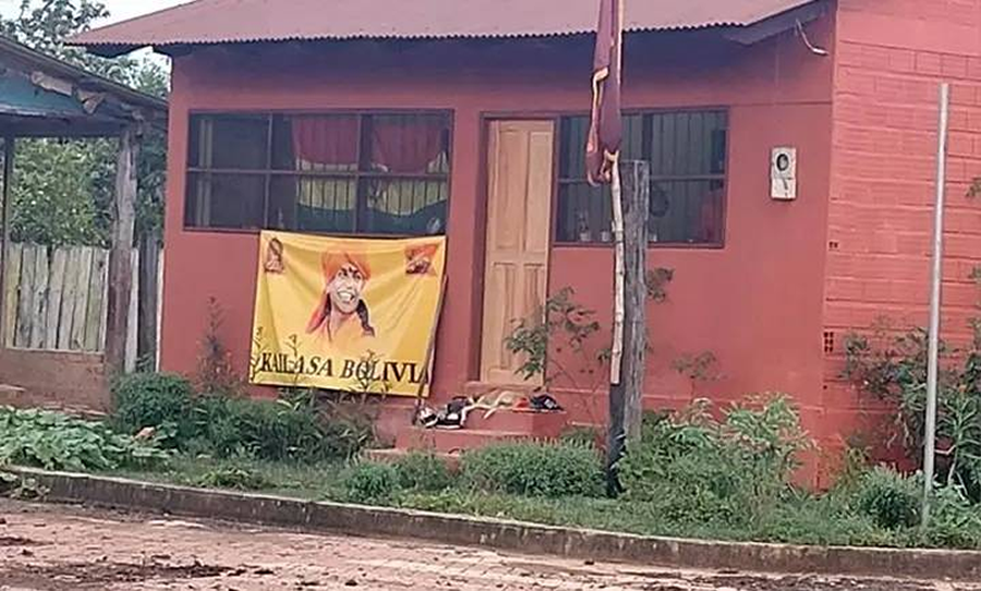 Vivienda habitada por los kailasa en Bolivia 