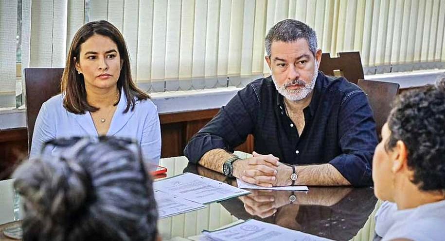 Aguirre y Matkovic en una reunión. Foto: El Deber.