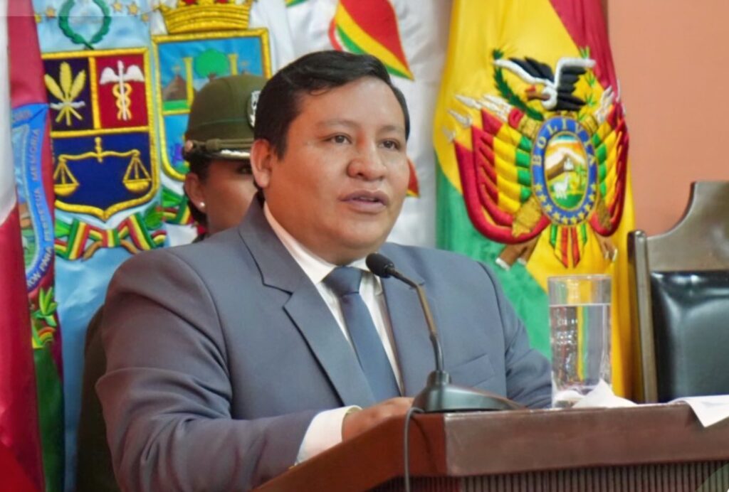 El presidente del Consejo de la Magistratura, Manuel Baptista. / Foto: CM.