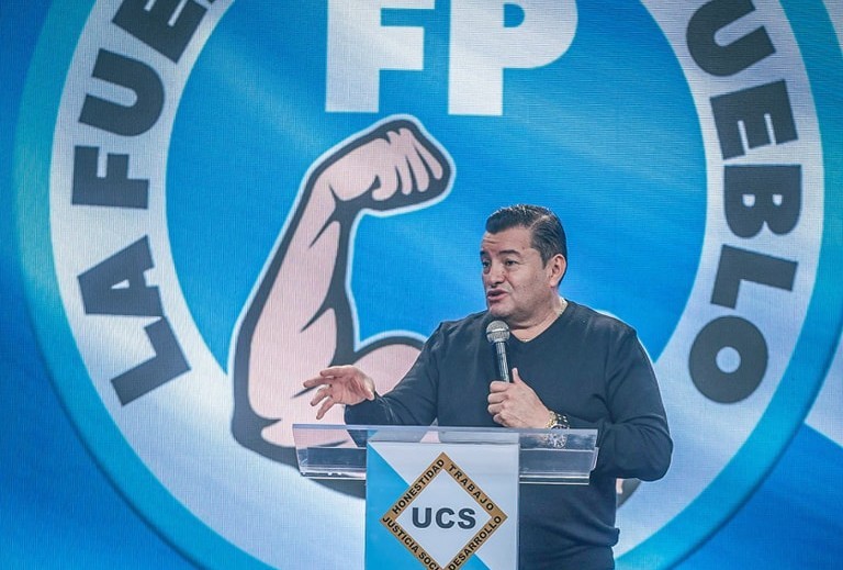 Jhonny Fernández, líder del UCS. / Foto: UCS.