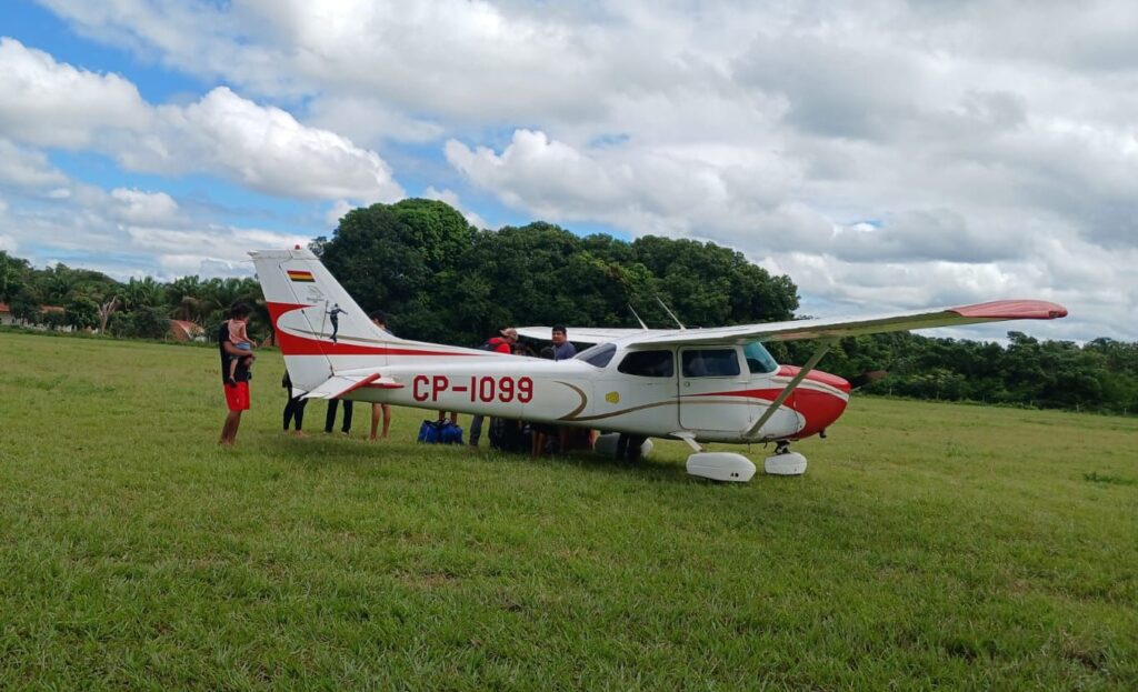 La avioneta desaparecida en Beni. / Foto: Gran Beni.