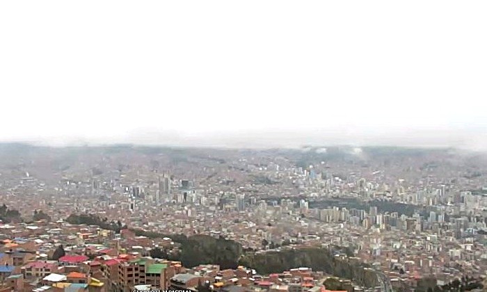 Lluvias en La Paz. Foto AMUN.