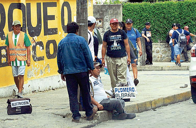 Trabajo informal / Foto: Juan Carlos Torrejón