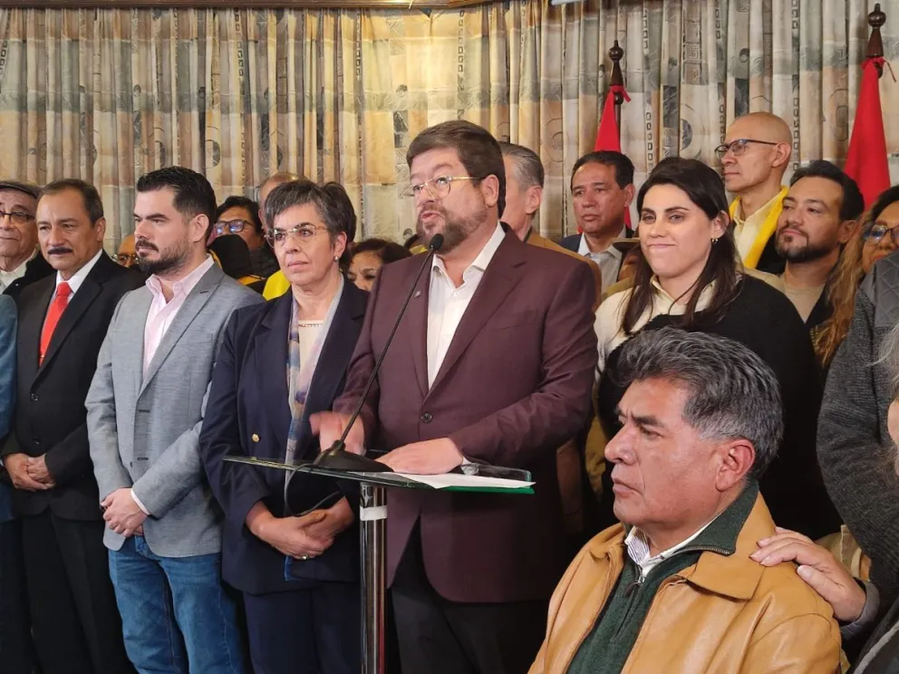 El Bloque de Unidad mostró a sus aliados en abril de este año. Foto: Paulo Lizárraga A.