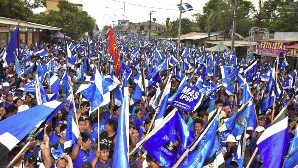 Militantes del MAS. Foto: Redes sociales