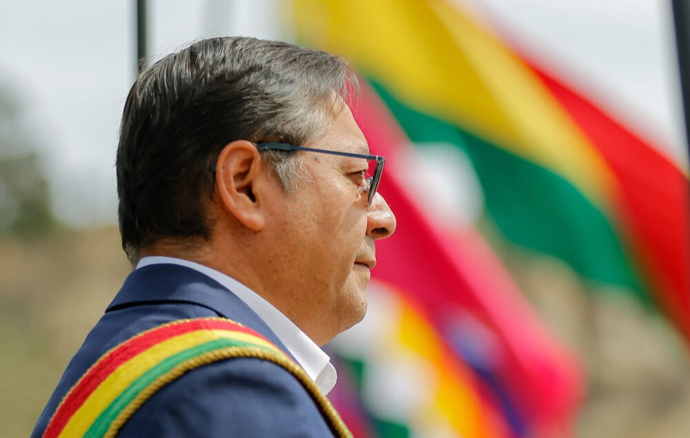 Luis Arce. Foto de archivo: Presidencia