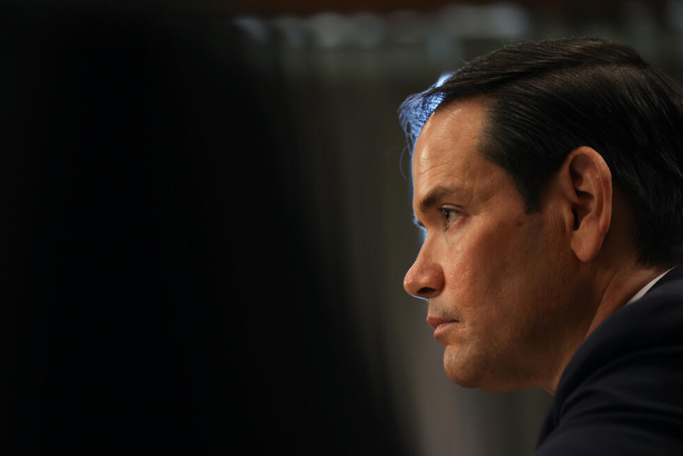 El secretario de Estado de EEUU, Marco Rubio, comparece en el Senado, en Washington, el 20 de mayo de 2025