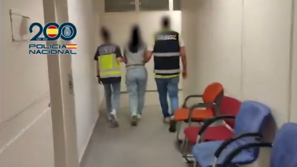 detención de gianina garcía