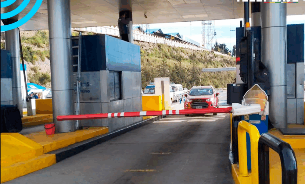 Carril de telepeaje/ foto: Vías Bolivia