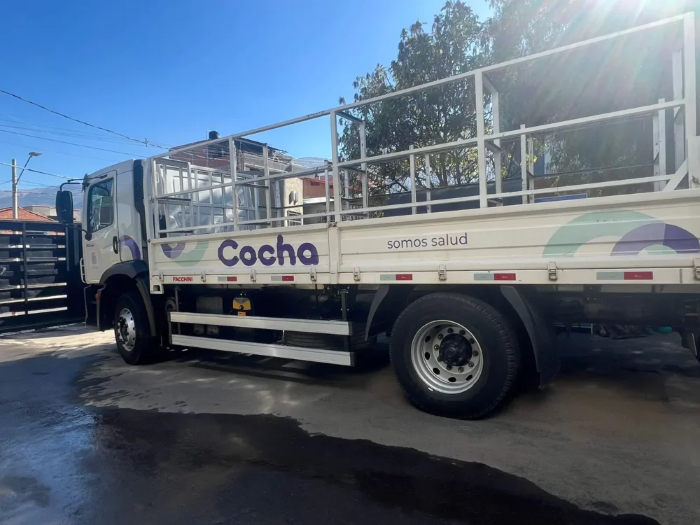 Se paralizan las operaciones de la maquinaria pesada de la Alcaldía de Cochabamba. FOTO: GAMC